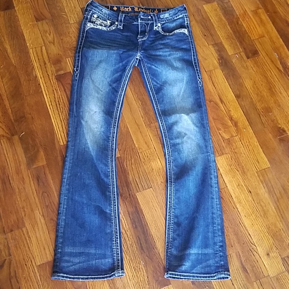 27x31.5 Rock Revival Saphine Boot Jeans